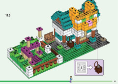 LEGO 21249 instructions page 85 – build guide