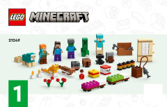 LEGO 21249 instructions page 1 – build guide