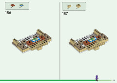 LEGO 21250 instructions page 135 – build guide