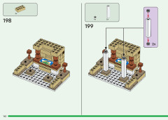 LEGO 21250 instructions page 142 – build guide