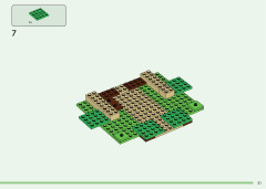 LEGO 21250 instructions page 21 – build guide