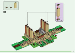 LEGO 21250 instructions page 41 – build guide