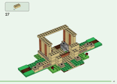 LEGO 21250 instructions page 45 – build guide