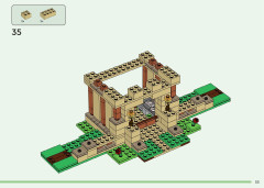 LEGO 21250 instructions page 53 – build guide