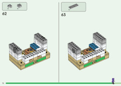 LEGO 21250 instructions page 72 – build guide