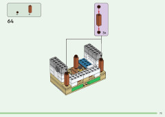 LEGO 21250 instructions page 73 – build guide