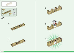 LEGO 21250 instructions page 74 – build guide
