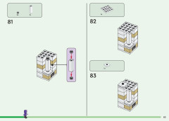 LEGO 21250 instructions page 83 – build guide