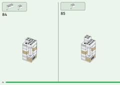 LEGO 21250 instructions page 84 – build guide