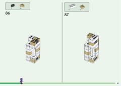 LEGO 21250 instructions page 85 – build guide