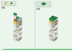 LEGO 21250 instructions page 92 – build guide