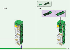 LEGO 21250 instructions page 95 – build guide