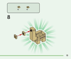 LEGO 21251 instructions page 13 – build guide