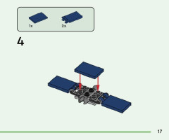 LEGO 21251 instructions page 17 – build guide