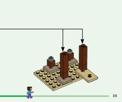 LEGO 21251 instructions page 25 – build guide