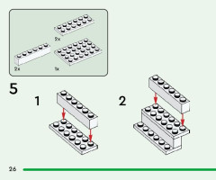 LEGO 21251 instructions page 26 – build guide