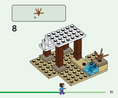 LEGO 21251 instructions page 31 – build guide