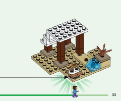 LEGO 21251 instructions page 33 – build guide