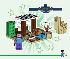 LEGO 21251 instructions page 39 – build guide