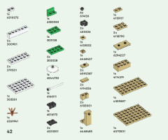LEGO 21251 instructions page 42 – build guide
