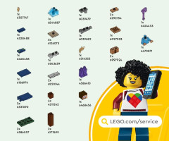 LEGO 21251 instructions page 43 – build guide