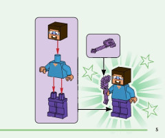 LEGO 21251 instructions page 5 – build guide