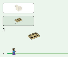 LEGO 21251 instructions page 6 – build guide