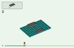 LEGO 21252 instructions page 10 – build guide