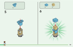 LEGO 21252 instructions page 25 – build guide