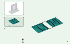 LEGO 21252 instructions page 31 – build guide