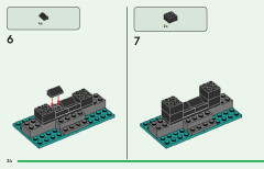 LEGO 21252 instructions page 34 – build guide