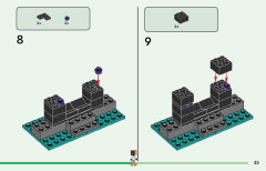 LEGO 21252 instructions page 35 – build guide