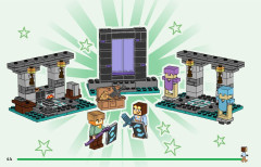 LEGO 21252 instructions page 44 – build guide