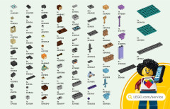 LEGO 21252 instructions page 51 – build guide