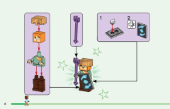 LEGO 21252 instructions page 6 – build guide