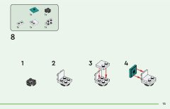 LEGO 21253 instructions page 15 – build guide