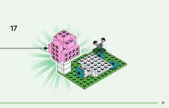 LEGO 21253 instructions page 21 – build guide