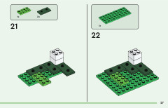 LEGO 21253 instructions page 27 – build guide