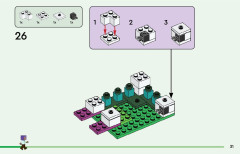 LEGO 21253 instructions page 31 – build guide