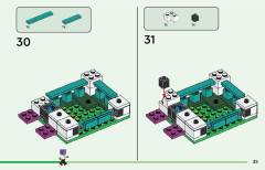 LEGO 21253 instructions page 35 – build guide