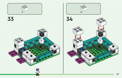 LEGO 21253 instructions page 37 – build guide