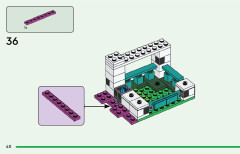 LEGO 21253 instructions page 40 – build guide