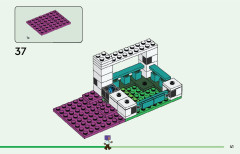 LEGO 21253 instructions page 41 – build guide