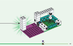 LEGO 21253 instructions page 45 – build guide