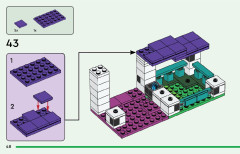 LEGO 21253 instructions page 48 – build guide