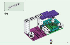 LEGO 21253 instructions page 49 – build guide