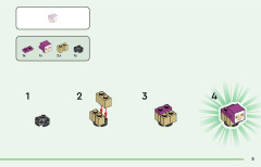 LEGO 21253 instructions page 5 – build guide