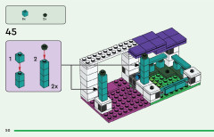 LEGO 21253 instructions page 50 – build guide