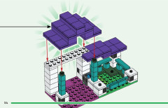 LEGO 21253 instructions page 54 – build guide