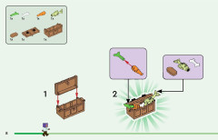 LEGO 21253 instructions page 8 – build guide